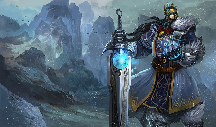 King Tryndamere Skin Splash Image from League of Legends