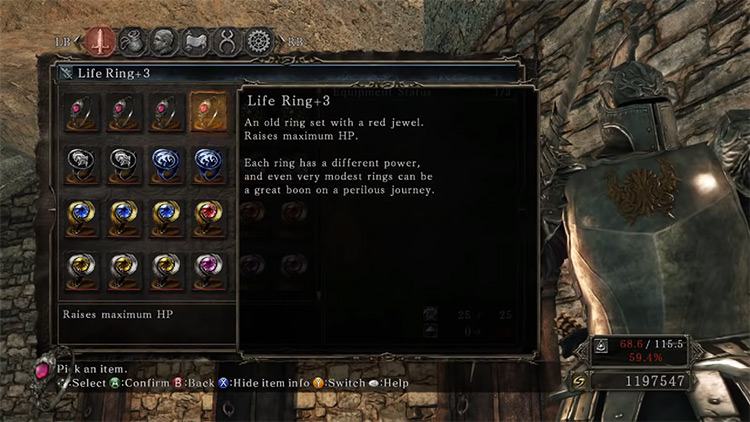 Life Ring in Dark Souls 2