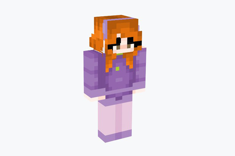 Daphne Blake Scooby-Doo Minecraft Skin