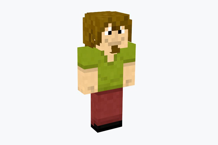 Shaggy Rogers Scooby-Doo Minecraft Skin