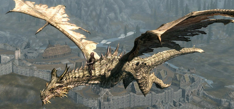 Fully Flying Dragons Mod Preview (Skyrim)