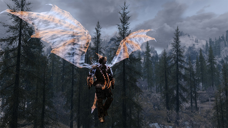 More Draconic Aspect – Become the Dragonborn Skyrim mod