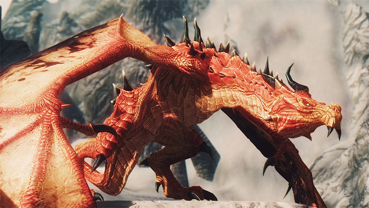 Diverse Dragon Collection mod for Skyrim
