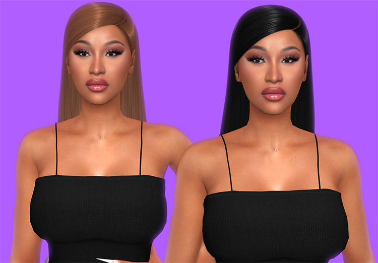 Sims 4 Cardi B CC  Hair  Nails   More   FandomSpot - 2