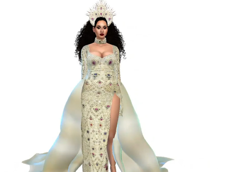 Sims 4 Cardi B CC  Hair  Nails   More   FandomSpot - 48