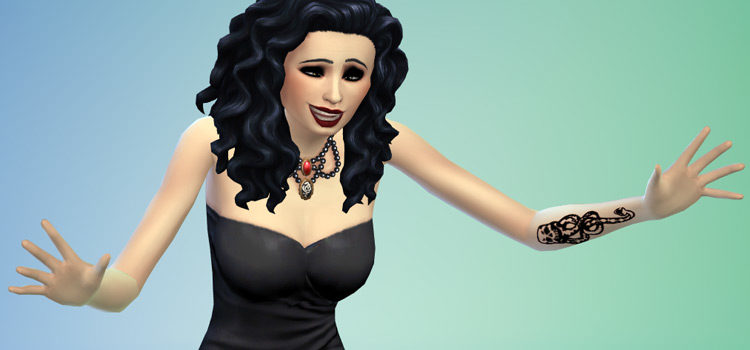 Death Eaters Harry Potter Tattoo (Sims 4)