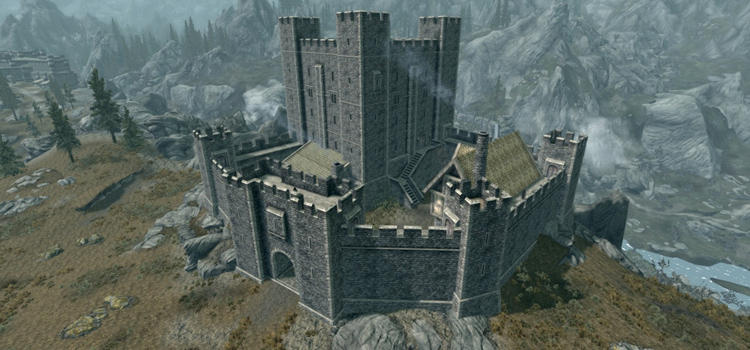 Valsteinn Castle Exterior (Skyrim Mod)