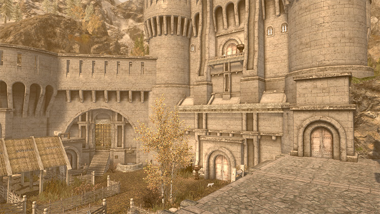 Heartwood Castle mod for Skyrim