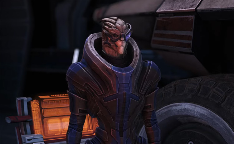 Garrus Vakarian in Mass Effect Legendary Edition