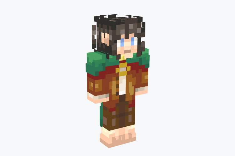 Frodo Baggins Lord of the Rings Minecraft Skin
