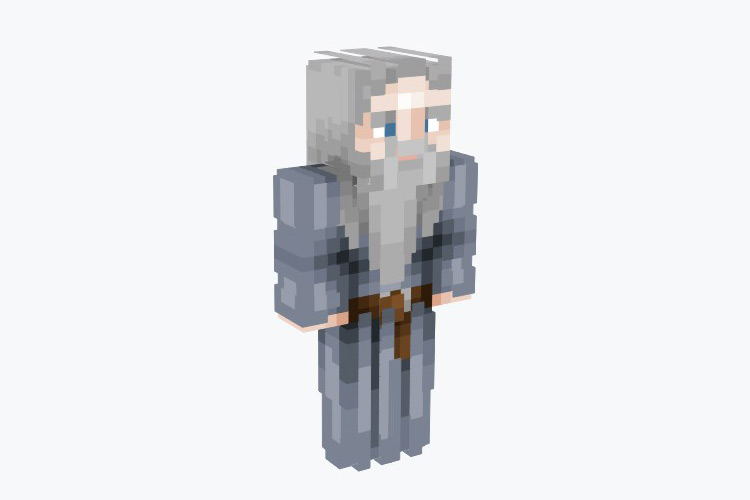 Gandalf the Grey Minecraft Skin