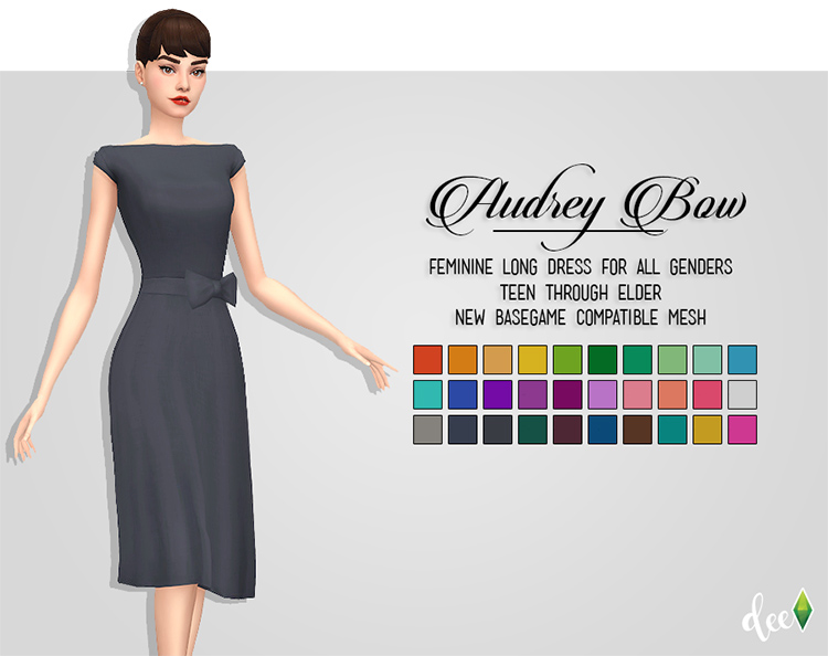 Sims 4 Audrey Hepburn CC  The Ultimate Collection   FandomSpot - 42