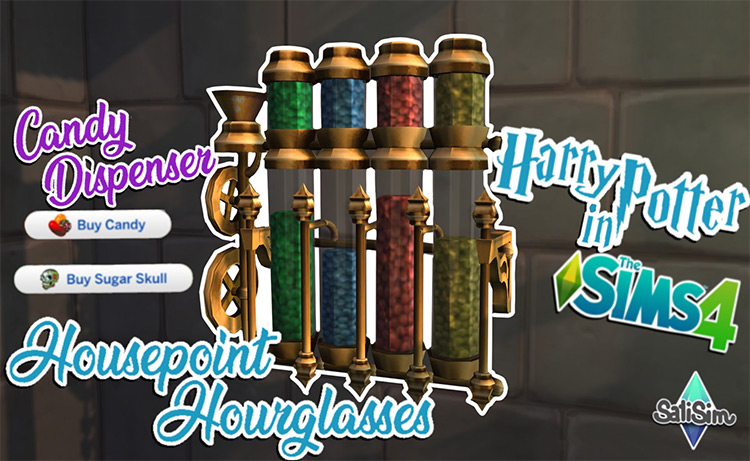 Harry Potter Candy Dispensers for Sims 4