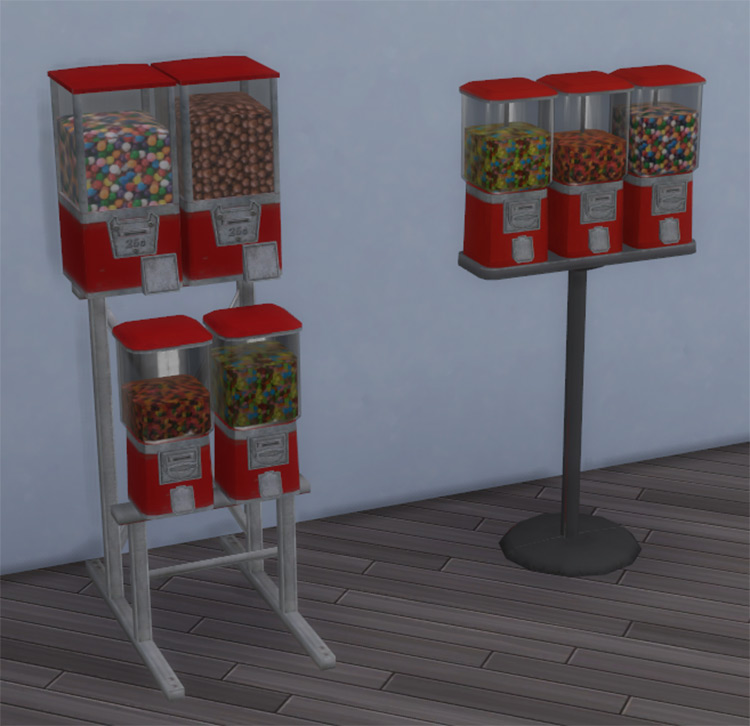 Sims 4 CC  Candy Bowls  Candy Dispensers   Gumball Machines   FandomSpot - 45