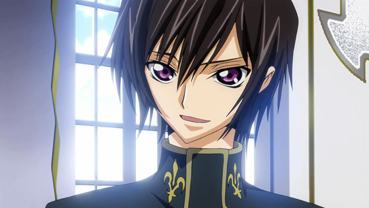 Lelouch Lamperouge from Code Geass anime