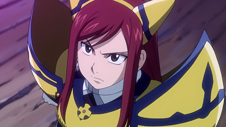 Erza Scarlet Fairy Tail anime screenshot