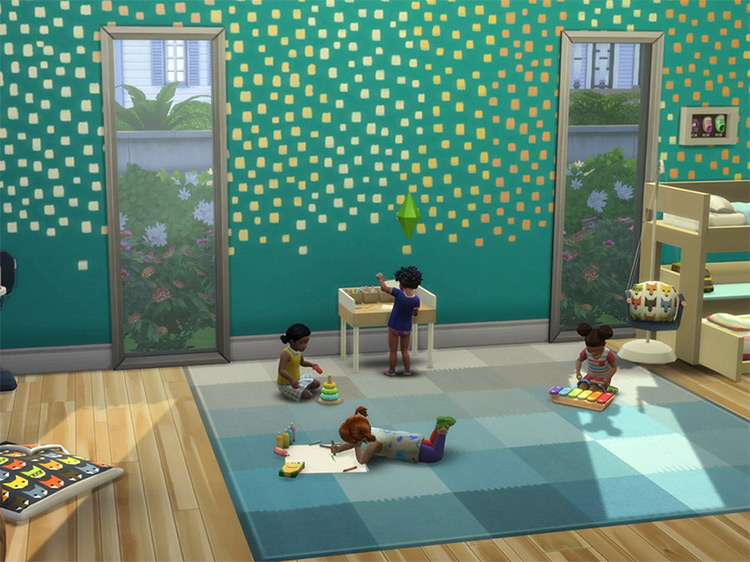 Toddler Creativity Pack (Maxis Match) Sims 4 CC