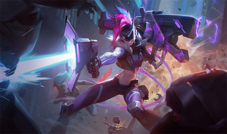 PROJECT: Jinx Skin Splash Image from League of Legends