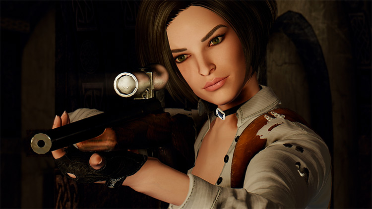 Resident Evil Beauties / Skyrim Mod