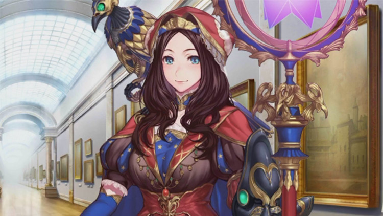 Da Vinci Lily (Rider) in Fate/Grand Order screenshot