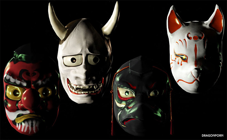 Wa Masks mod for Skyrim