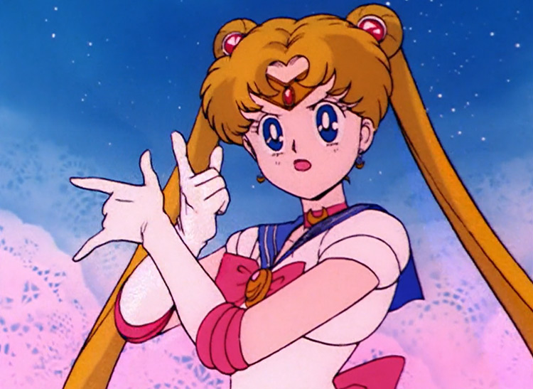 Usagi Tsukino Sailor Moon anime screenshot