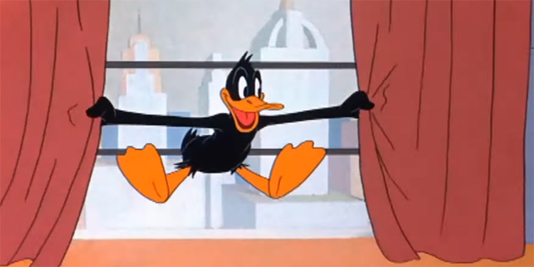 Daffy Duck / Looney Tunes cartoon screenshot