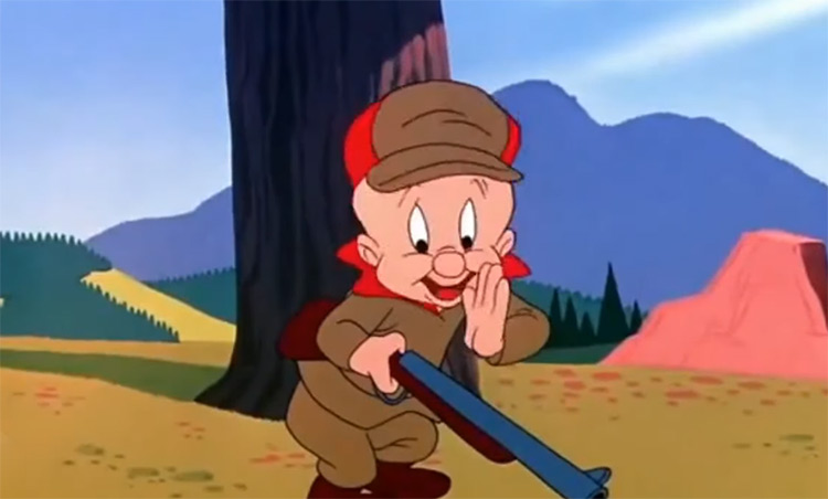 Elmer Fudd screenshot from Looney Tunes short