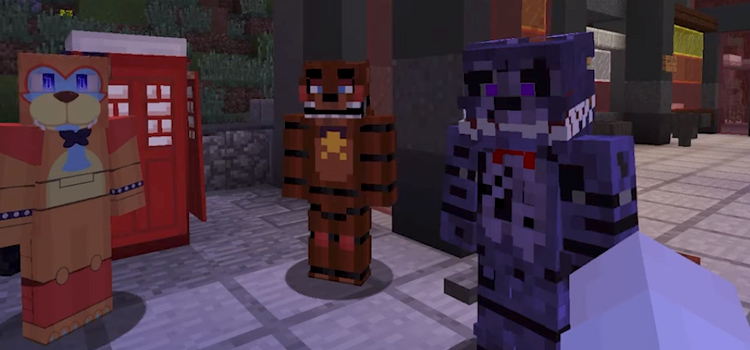 Withered Foxy  FNAF 2 Minecraft Skin