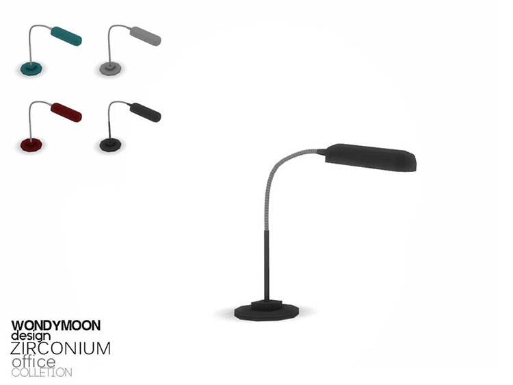 Zirconium Desk Lamp / TS4 CC