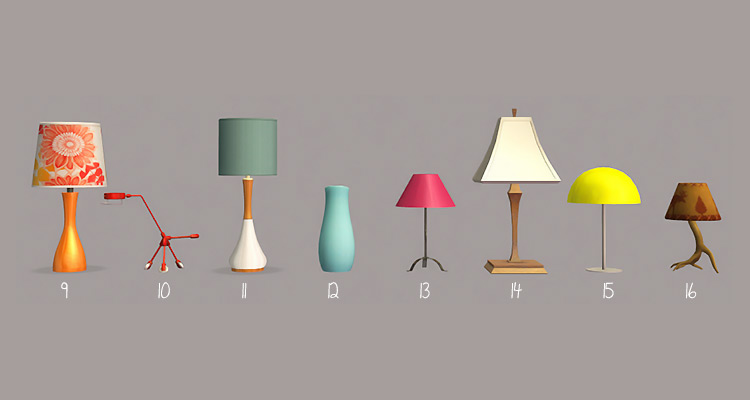 Sims 4 Table Lamps CC  The Ultimate Collection   FandomSpot - 98