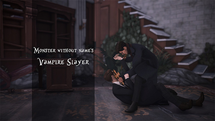 Vampire Slayer Pose Pack (Preview) Sims 4 CC