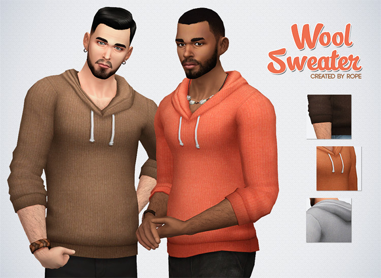 Wool Sweater (Guys) TS4 CC