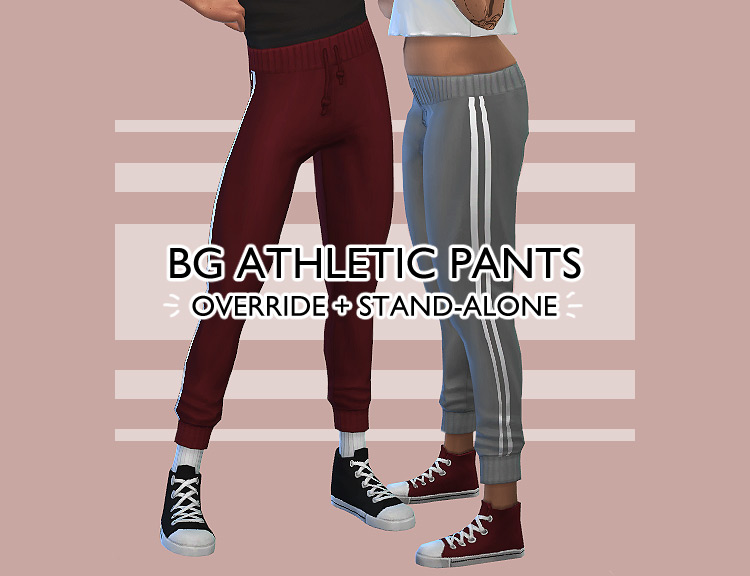 BG Athletic Pants for The Sims 4