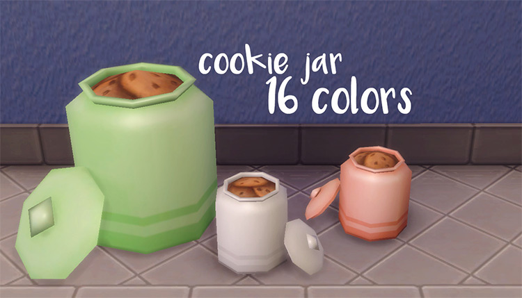 Cookie Jar Recolors / Sims 4 CC
