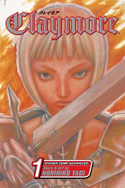 Claymore Manga Vol. 1 Cover