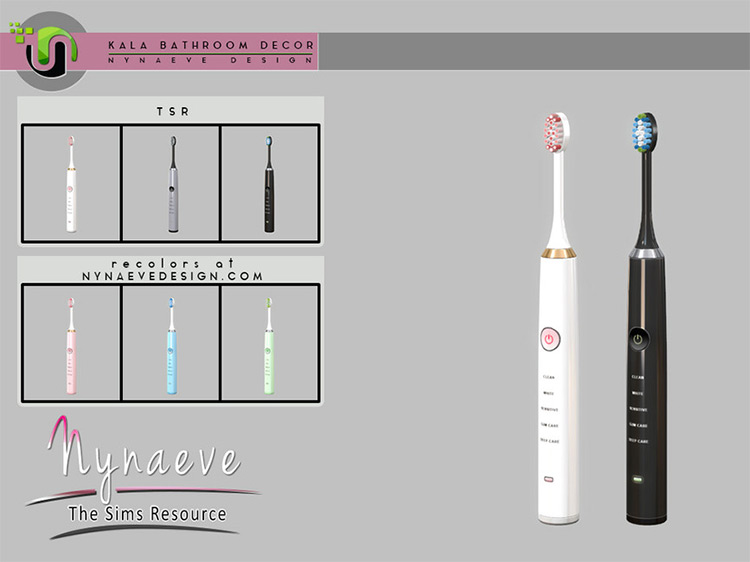Kala Bathroom Toothbrush / Sims 4 CC