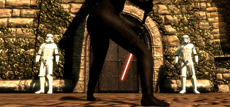 Star Wars in Skyrim with Battletroopers