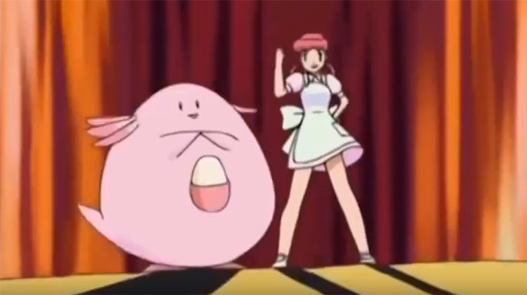 Chansey in the Pokemon anime
