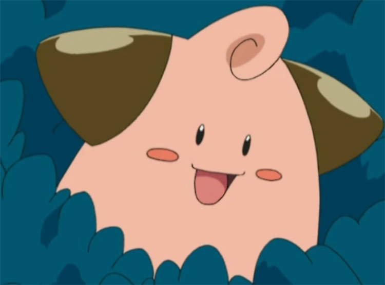 Cleffa baby Pokemon in the anime