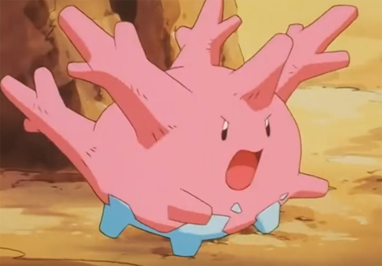 Corsola from the anime