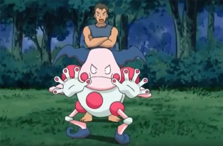 Mr. Mime Pokemon anime screenshot