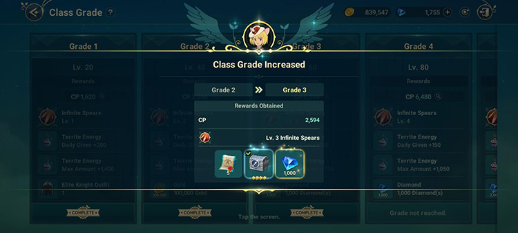 Class Grade Rewards (Grade 3) / NNK:CW