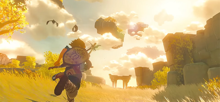 Tears of the Kingdom LoZ Trailer Screenshot