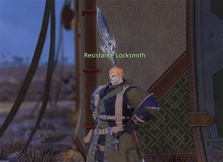 Resistance Locksmith in Camp Vrdelnis / FFXIV