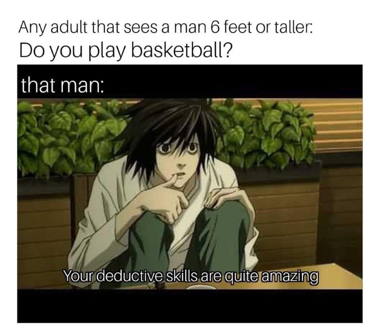 Do you play basketball? meme