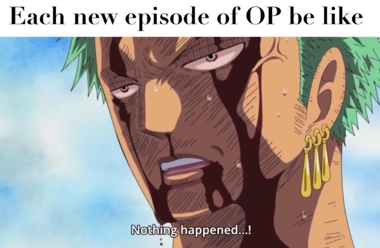 Each new episode is like: Noething Happened